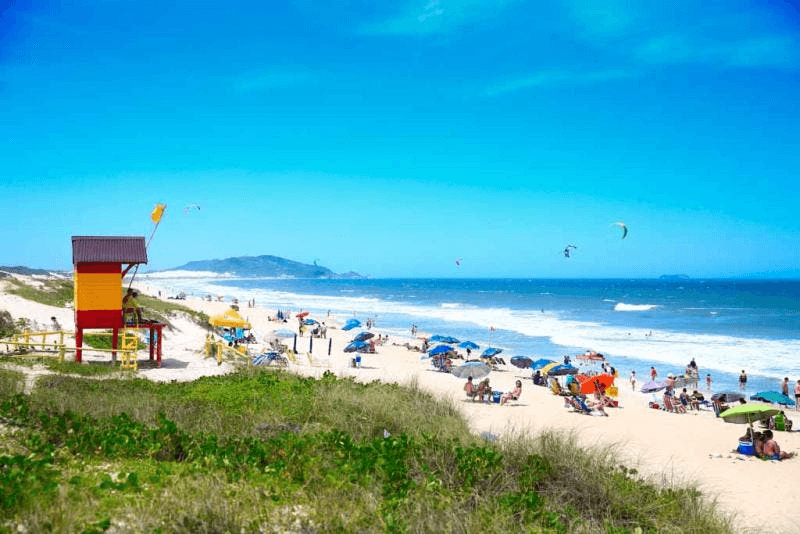 Campeche uma das principais praias em Florianópolis