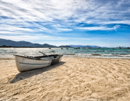 verão em Florianópolis, um dos principais destinos do Brasil