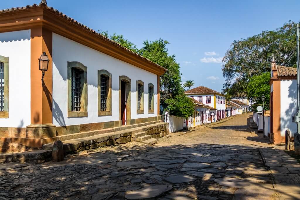 Casa no estilo colonial