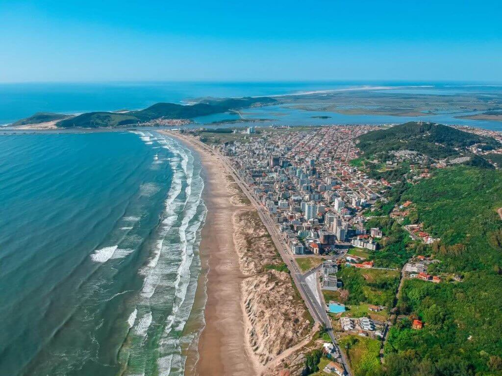 Vista aérea de Laguna